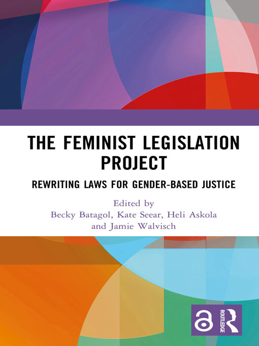 Title details for The Feminist Legislation Project by Becky Batagol - Available